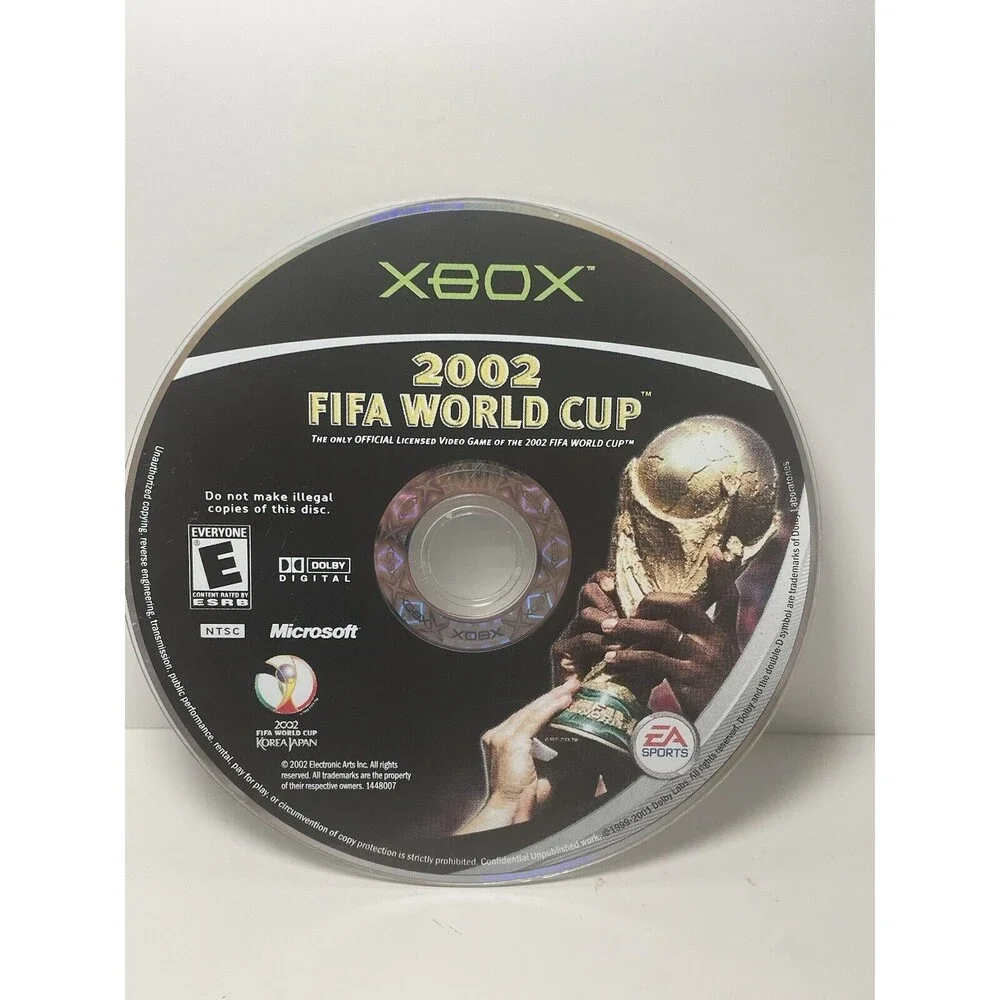 2002 FIFA World Cup (Microsoft Xbox, 2002) Disc Only Tested